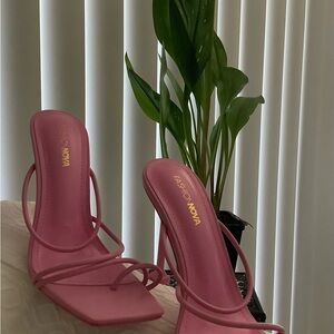 Fashion Nova Vibrant Pink Heels